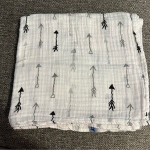 little unicorn cotton swaddle blanket - arrows